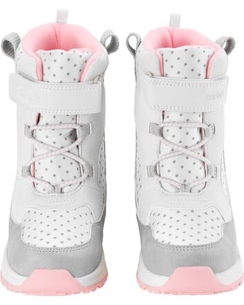 Carter/'s Toddler Girl/'s Light Up Sandals Velcro PINK RAINBOW Sizes US 6M /& US 8M
